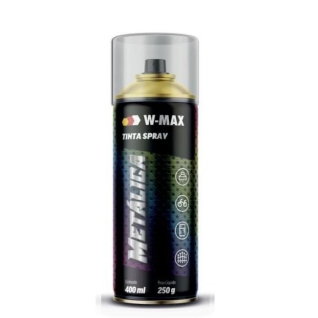 Tinta Spray Metálica Dourado Uso Geral 400ml 5986114010 W-MAX WURTH-3d7d50d9-4646-430d-b1b8-7b24cf523671
