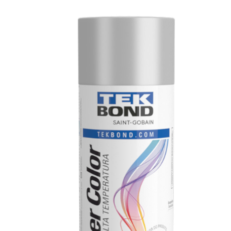 Tinta Spray Super Alumínio Color Alta Temperatura 350ML 23261006900 TEKBOND-f5816152-9a5f-49bc-a3cc-8f51ae263650