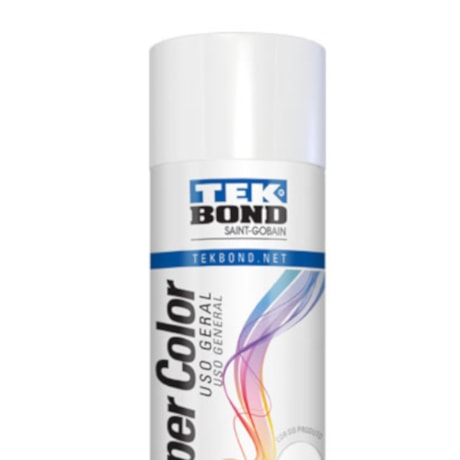 Tinta Spray Super Color Branco Brilhante 350ml 23021006900 TEKBOND-9383b9f5-9dee-4f73-b2eb-7268232a795a