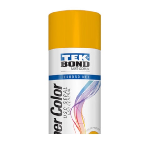 Tinta Spray Super Color Laranja Brilhante 350ml 23131006900 TEKBOND-e301f980-23f7-4bd3-ba7c-13a1dffb74dc