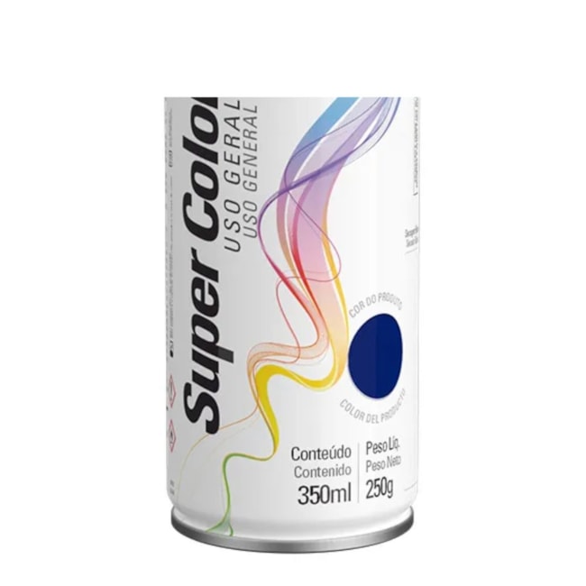 Tinta Spray Uso Geral Azul Escuro 350ML 250G 23091006900 TEKBOND-628faef1-b703-4ca4-bc2e-157956cadd6d
