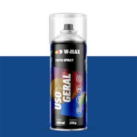 Tinta Spray Uso Geral Azul Escuro 400ml 5986114005 W-MAX WURTH