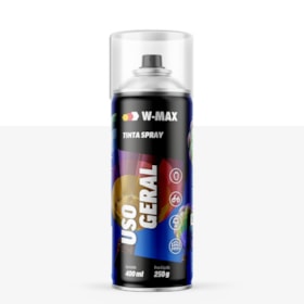 Tinta Spray Uso Geral Branco Fosco 400ml 5986114007 W-MAX WURTH