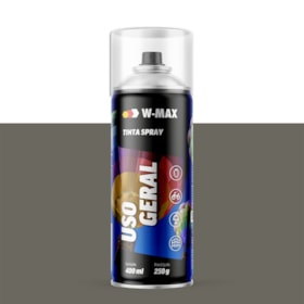 Tinta Spray Uso Geral Cinza Escuro 400ml 5986114009 W-MAX WURTH
