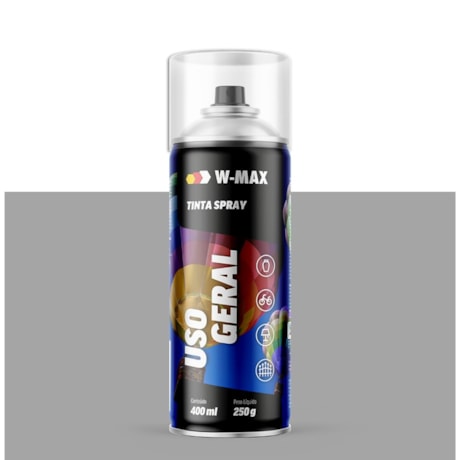 Tinta Spray Uso Geral Grafite 400ml 5986114011 W-MAX WURTH