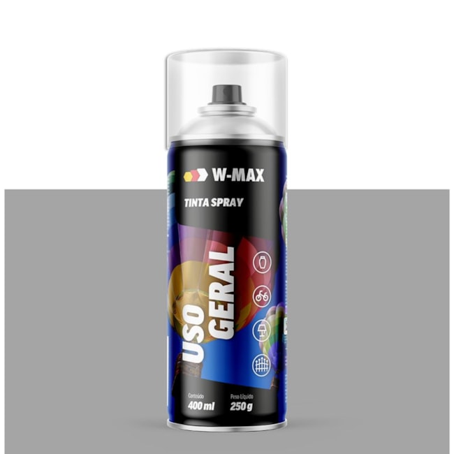 Tinta Spray Uso Geral Grafite 400ml 5986114011 W-MAX WURTH-33dd051f-07f2-4f01-b0cf-6698c56979c8
