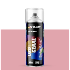 Tinta Spray Uso Geral Rosa Claro 400ml 5986114015 W-MAX WURTH