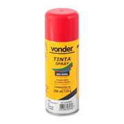Tinta Spray Vermelho Brilhante 200ml 6250200091 VONDER