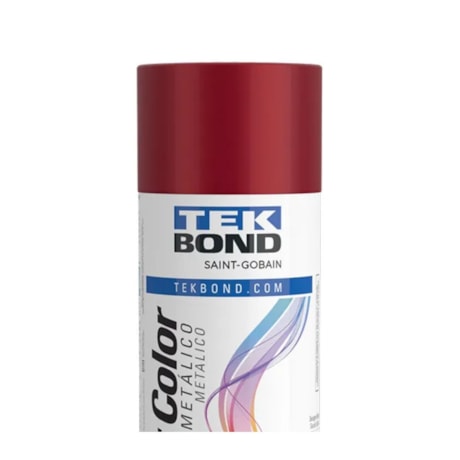 Tinta Spray Vermelho Metálico 350Ml 250G 23301006900 TEKBOND-e1a6d034-4682-4c41-ab24-01267e473ad9