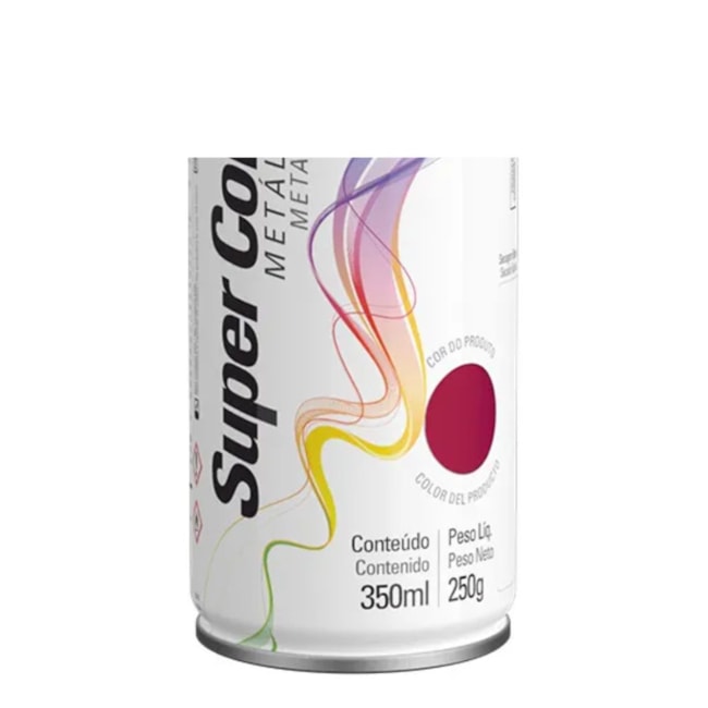 Tinta Spray Vermelho Metálico 350Ml 250G 23301006900 TEKBOND-d70fd500-272b-4932-8114-6876ce30c314