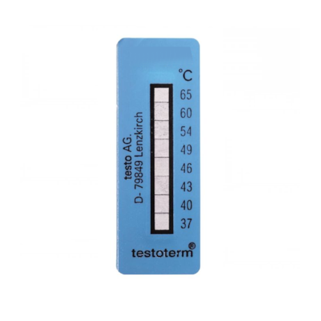 Tira Adesiva de Medição Testoterm +116 a +154 ºC Tiras Adesivas com 10 Unidades 0646 1724 TESTO-69060537-645e-4b8d-8737-63e11bc836b7