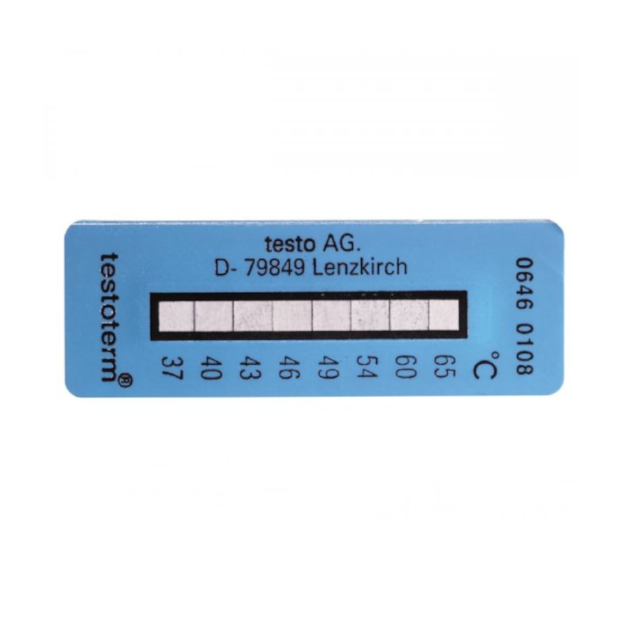 Tira Adesiva de Medição Testoterm +37 a +65 ºC Tiras Adesivas com 10 Unidades 0646 0108 TESTO-5ef24e7c-5861-4d83-82aa-a4e68c6fe77d