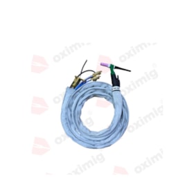 Tocha TIG 240A FT60% 3,50m ER-9mm sem Raspa Refrigerada TW350 OXIMIG