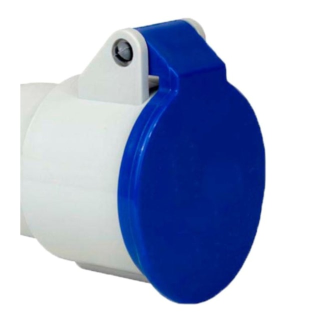 Tomada Acoplamento Industrial Azul 2P+T 16A 250V IP44 N3056-NEWKON STECK-3fe23d36-13fa-4961-bb2d-6cac15fb839b