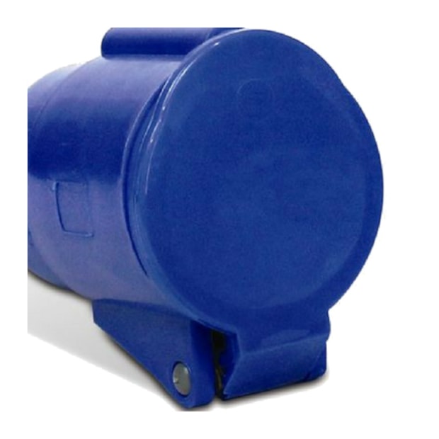 Tomada Acoplamento Industrial Azul 2P+T 32A 250V IP44 S3256-BRASIKON STECK-00f7f3dd-cb43-4d41-89e4-a099105d44ae