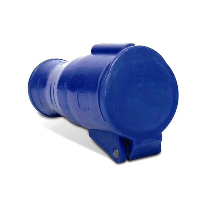 Tomada Acoplamento Industrial Azul 2P+T 32A 250V IP44 S3256-BRASIKON STECK-3d15617c-8bf1-40dc-8f32-60b1977f7553