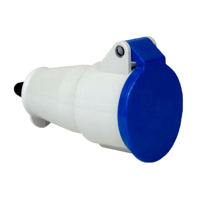 Tomada Acoplamento Industrial Azul 3P+T 32A 250V IP44 N4259-NEWKON STECK-d777a34d-1906-4bc5-87ad-f1ab015342d4