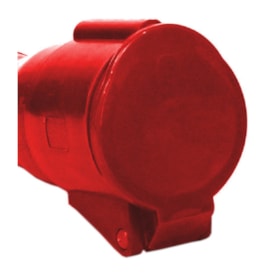 Tomada Acoplamento Industrial Vermelho 3P+T 32A 440V IP44 S4256-BRASIKON STECK
											