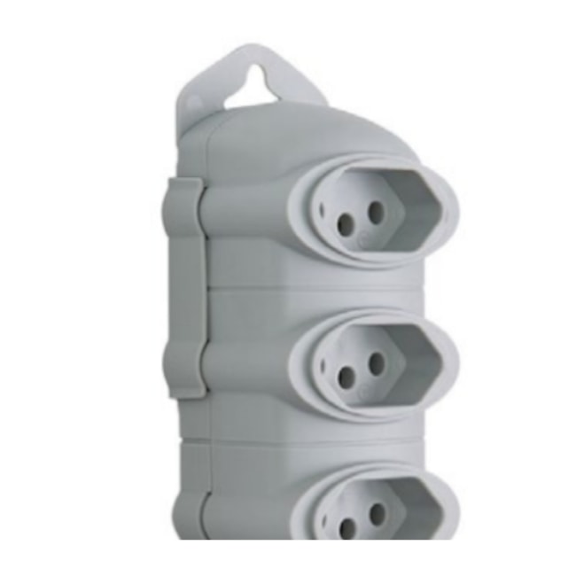 Tomada em Barra Demontável Cinza 2P+T 4 Postos 20A DN1730 DANEVA-e59afebc-66d4-4dc1-96fc-109f5a5bc505