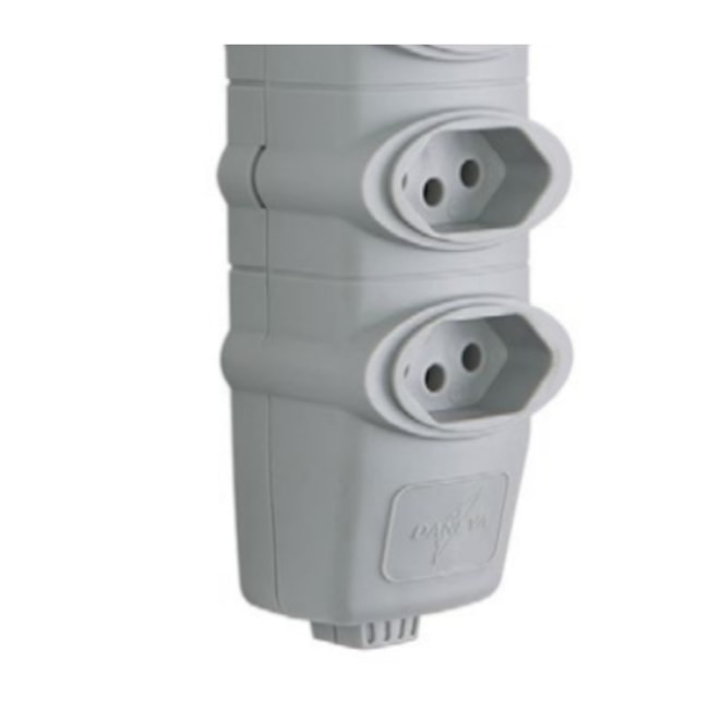 Tomada em Barra Demontável Cinza 2P+T 4 Postos 20A DN1730 DANEVA-475ce7b0-cd5f-4f07-91dd-efd9e7d69309