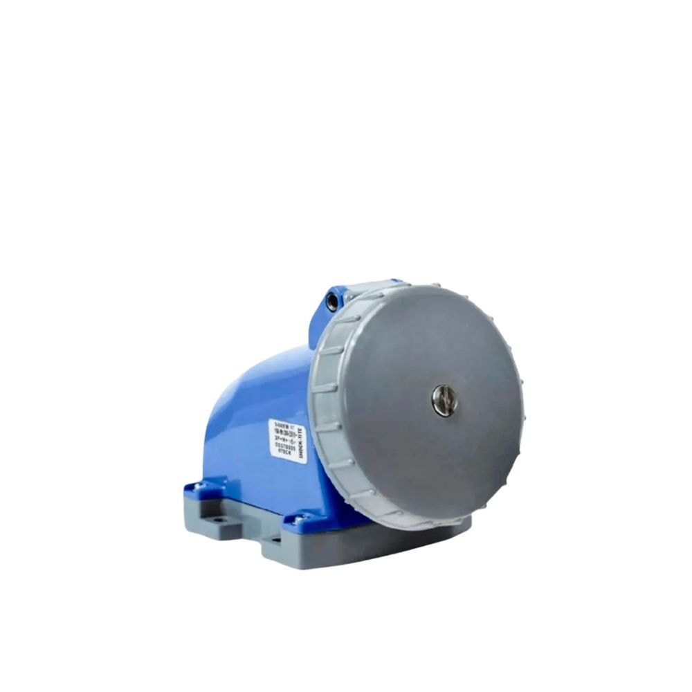 Tomada Industrial Sobrepor Fêmea 16A 2P+T 200/250V 6H Azul IP67