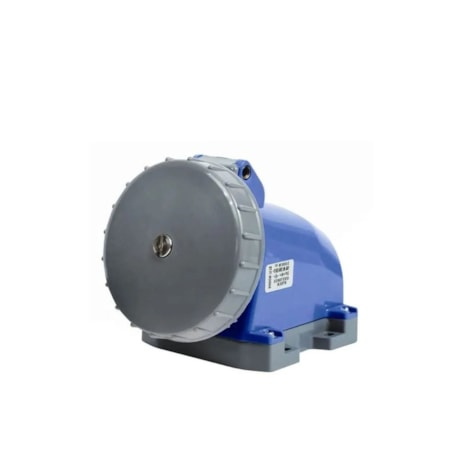 Tomada Industrial Sobrepor 32A 3P+T 200/250V 9H Azul IP67 S4209W-SHOCKTITE STECK