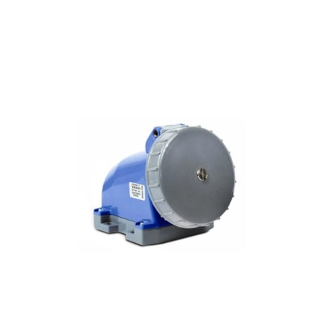 Tomada Industrial Sobrepor Fêmea 16A 2P+T 200/250V 6H Azul IP67 N3006W-NEWTITE STECK