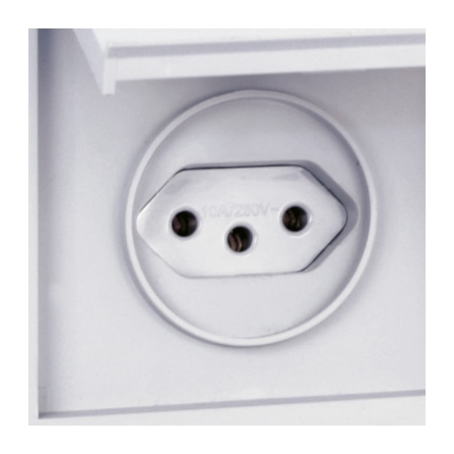 Tomada Módulo Aquatic Branco 2P+T 20A 250V 642 19 PIAL-acd5cd01-2af3-44cb-9448-2064ec8d3a4b