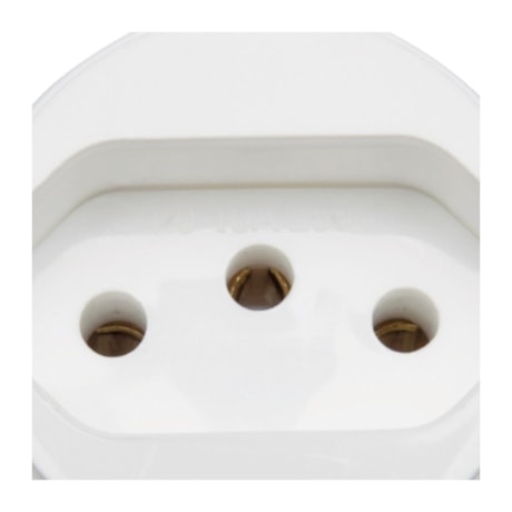 Tomada para Tampa Piso 2P+T 10A 250V Branco 57111/095 TRAMONTINA ELETRIK-8908342d-096f-4774-90eb-80ffb616acab