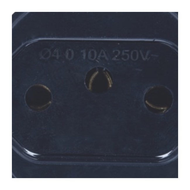 Tomada para Tampa Piso 2P+T 10A 250V Preto 57111/086 TRAMONTINA ELETRIK-9a29561a-2d26-4c8d-a432-2e552e2c81f0