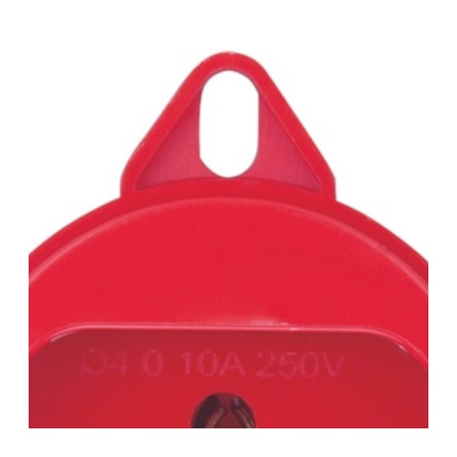 Tomada para Tampa Piso 2P+T 10A 250V Vermelho 57111/088 TRAMONTINA ELETRIK-e006b275-f241-42a8-b903-8bd27b02adf9