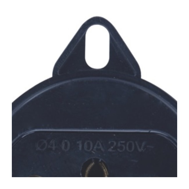 Tomada para Tampa Piso 2P+T 20A 250V Preto 57111/087 TRAMONTINA ELETRIK-b40e8430-cbae-485a-a411-84b4773e4f02