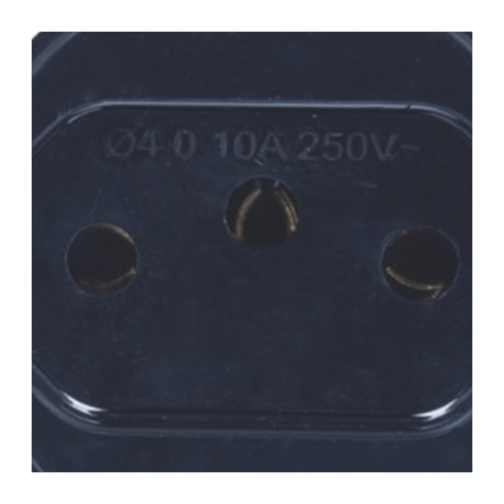 Tomada para Tampa Piso 2P+T 20A 250V Preto 57111/087 TRAMONTINA ELETRIK-5e1d3663-24dd-408f-9b01-217cd88eb649