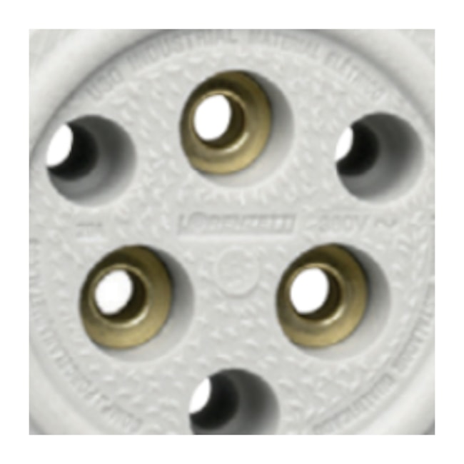 Tomada Redonda Porcelana 3P 20A 380V 1717-20A-N LORENZETTI-7963d098-6722-47fe-9cac-c47623e24c85