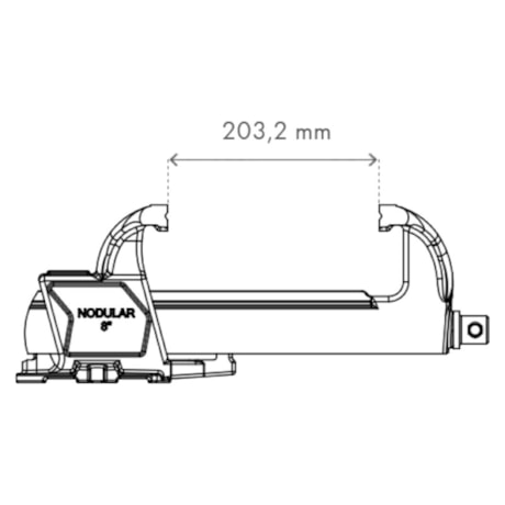 Torno de Bancada Fixo 8