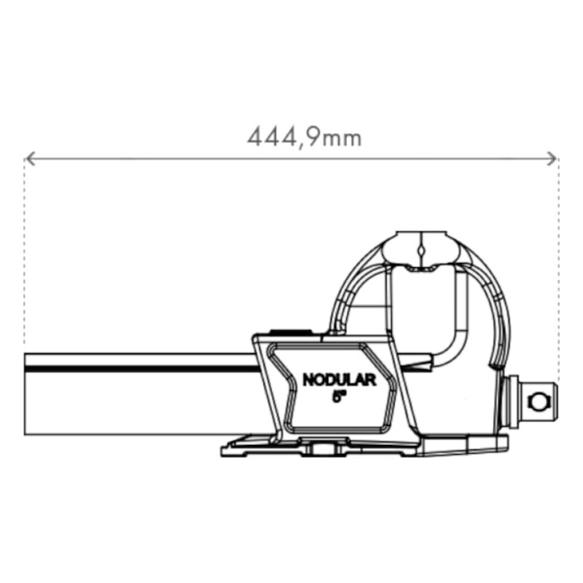 Torno de Bancada Fixo 8