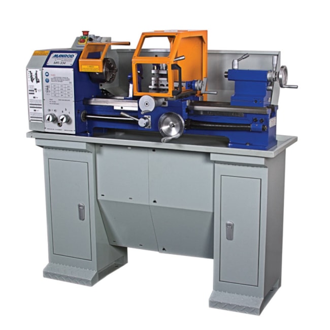 Torno Mecânico de Bancada Monofásico 850W 220V MR-334 MANROD-21d08a86-4f04-45f0-9c41-40a99d0d8333