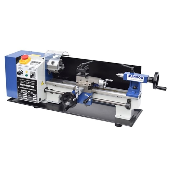 Torno Mecânico Monofásico Analógico 350W 220V MR-301 MANROD-c04e8b2f-2c57-46c0-8321-ddb8bb918b17