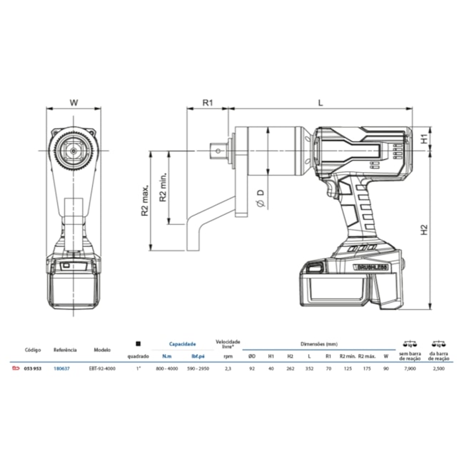 Torqueadeira à Bateria Digital 600-4000Nm EBT-92 GEDORE SOLUTIONS-c202760c-bf47-45f8-9a5a-3d614073145d