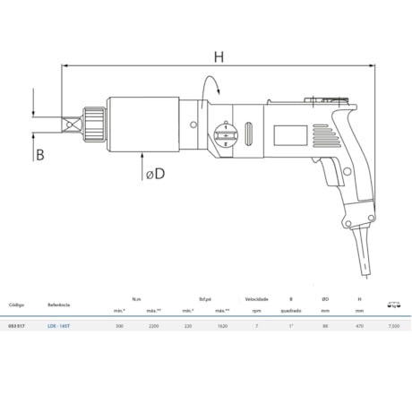 Torqueadeira Elétrica 300-2200Nm LDE-16ST GEDORE SOLUTIONS-1d6d138c-3d9d-4db7-8fb0-f43f7e807d1c
