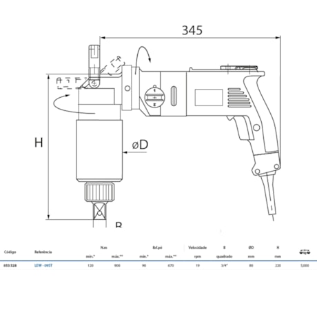 Torqueadeira Elétrica Angular 120-900Nm LEW-09ST GEDORE SOLUTIONS-33040383-f1b6-4210-941d-73d2f951612a