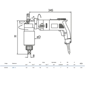 Torqueadeira Elétrica Angular 250-1500Nm LEW-15 GEDORE SOLUTIONS