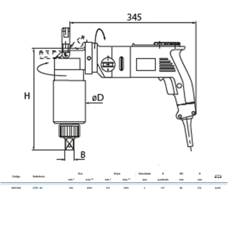 Torqueadeira Elétrica Angular 500-4000Nm LEW-40 GEDORE SOLUTIONS-0eaed107-7233-43d2-91ba-c7540f24c7a9