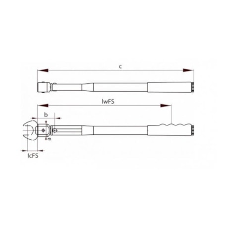 Torquímetro de Estalo 25nm Cabeça 9X12mm 4150-25 GEDORE-24556662-fb9e-4fbe-bea6-3059f23a9c0e