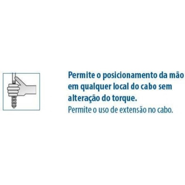 Torquímetro de Estalo 40Nm (350LBS.POL) 3/8