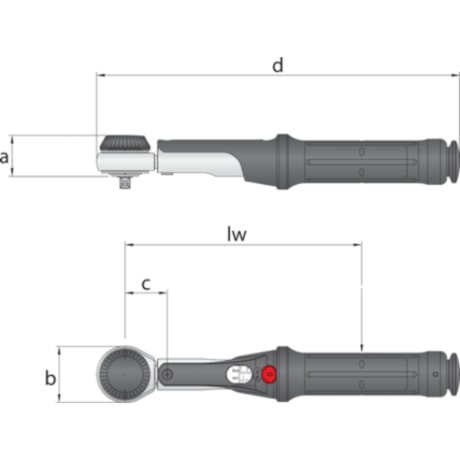 Torquímetro de Estalo Calibrado Torcofix K 1/2