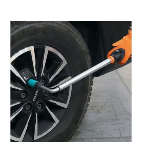 Torquímetro de Estalo com Alavanca em L 200Nm Encaixe 1/2