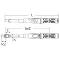 Torquímetro de Estalo Dremaster 22mm 110/550Nm DMZ 550 GEDORE
