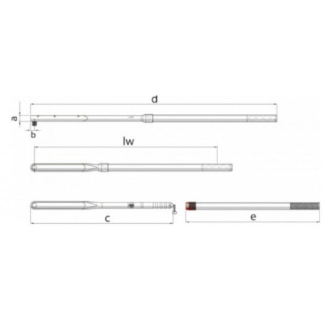 Torquímetro de Estalo Dremometer 3/4