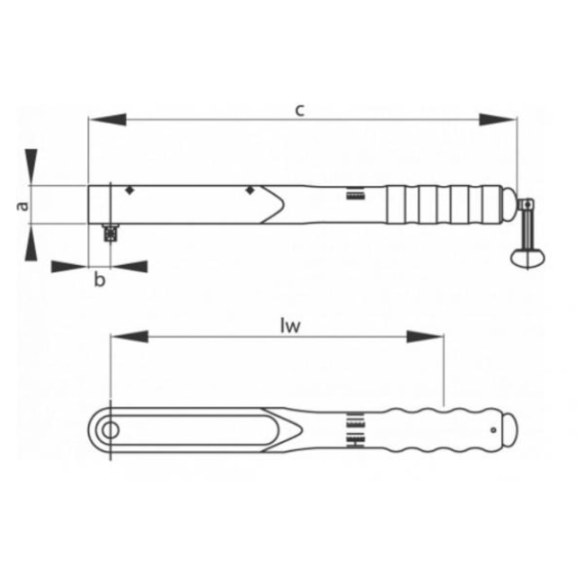 Torquímetro de Estalo Dremometer BCL 1/2